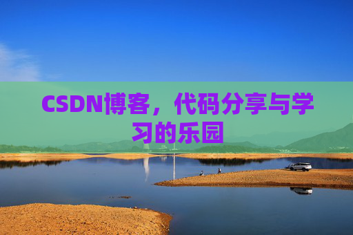 CSDN博客，代码分享与学习的乐园